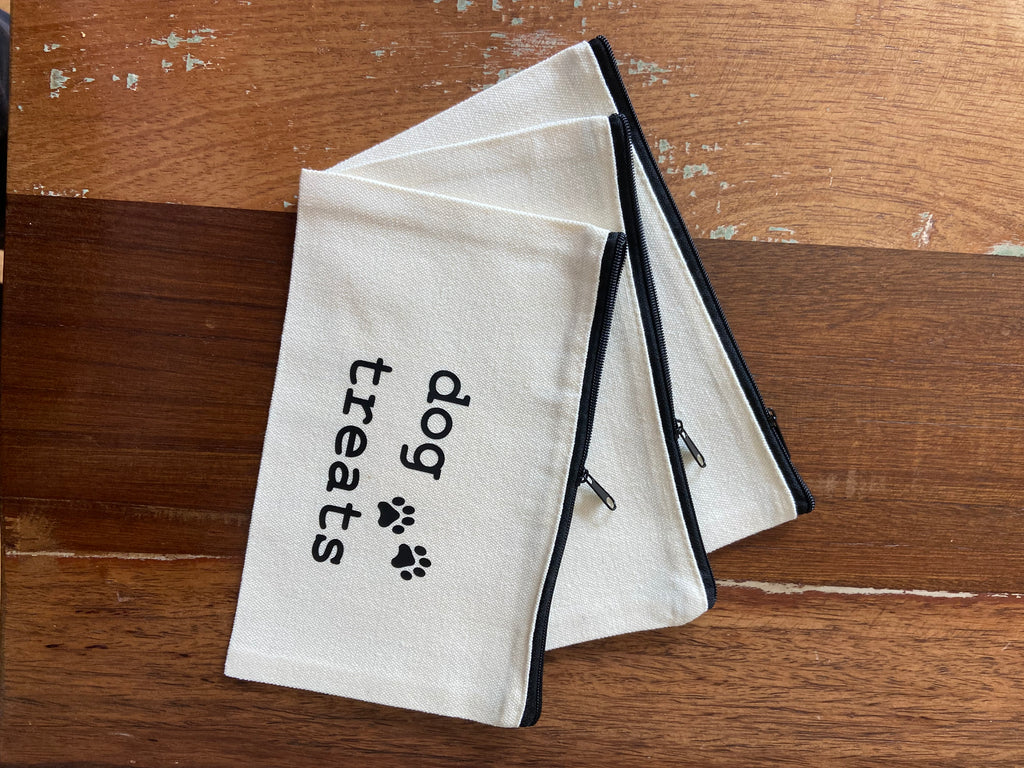 Dog Treat Bags with Zipper - theBASKshop